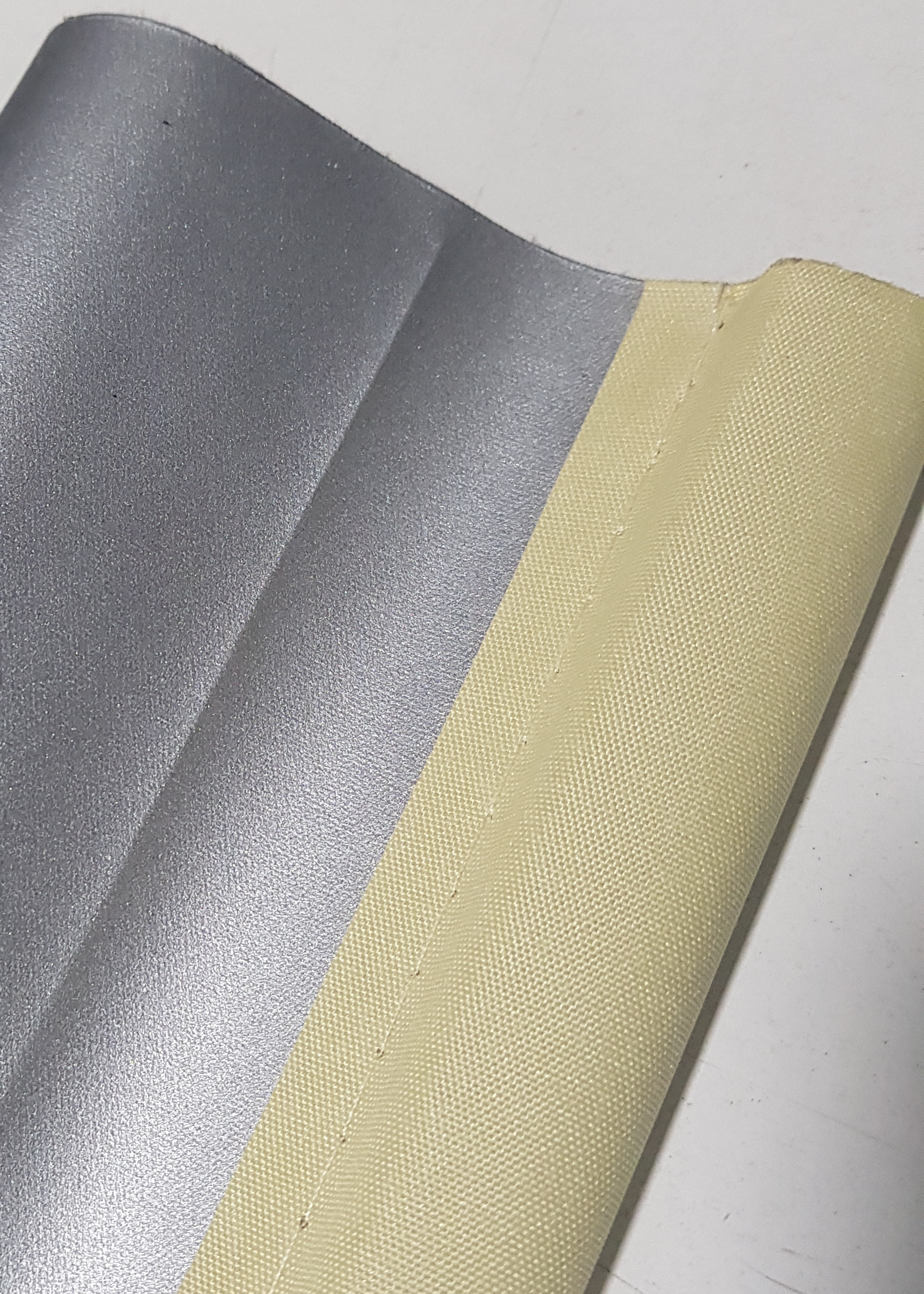 OBI Blinds Pamplona Roller 140 X 175 cm "SILVER" (Bar Yellow)