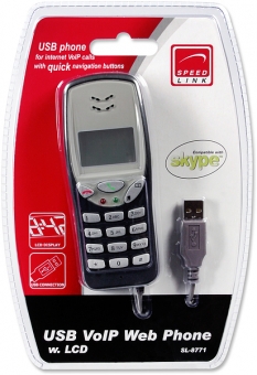 USB Web Phone-Speed Link-SL-8771-New-Usb