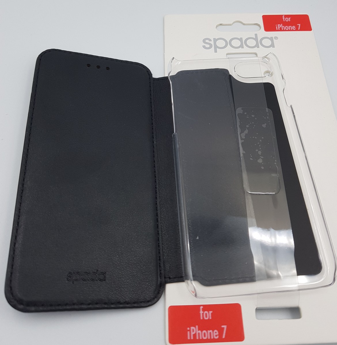 iPhone 7/8 Black Leather Wallet