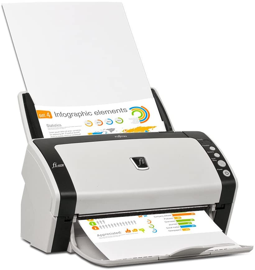 Fujitsu Fi 6130 Used Scanner