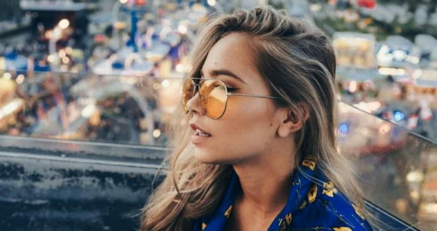 SunGlasses Lux-Lenses WPF-A321 BLKBLK Round Metal