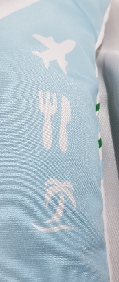 OYO Home SL FPR 18B New 40cmX40cm  Travel Pillow