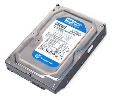Hard Disk Western Digital 320GB HDD 3.5"SATA WD3200AAJS Used A