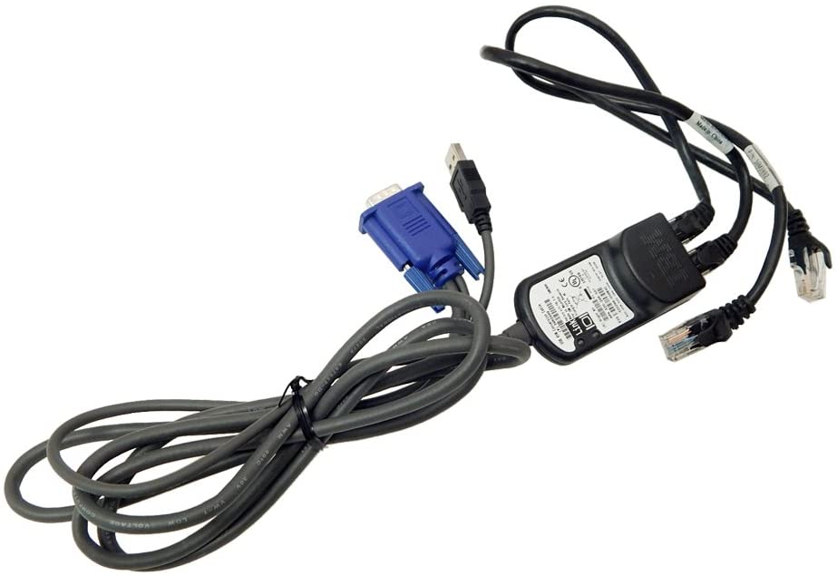 IBM 1.5m 39M2909 USB KVM Conversion Cable 39M2899 Extender Adapter  Used A