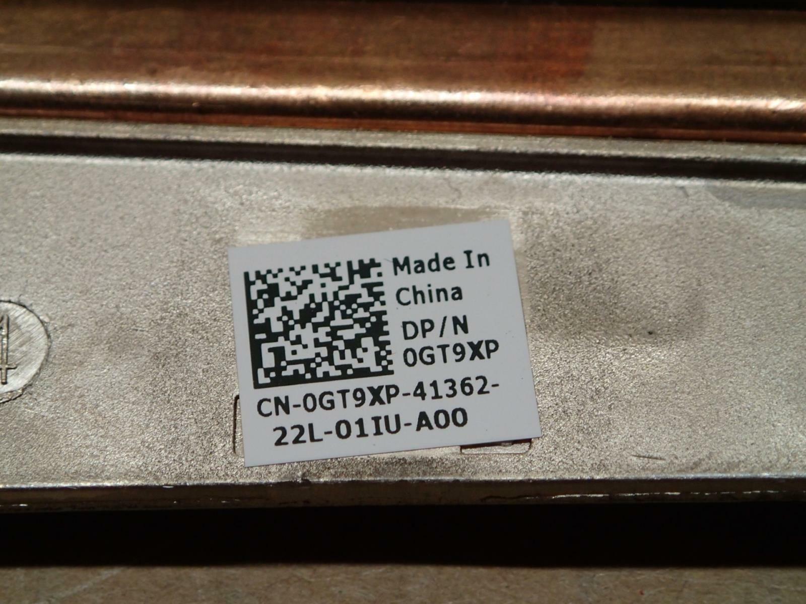 Dell GT9XP OEM Latitude Heatsink & Cooling Fan E6520  0GT9XP GT9XP Used A