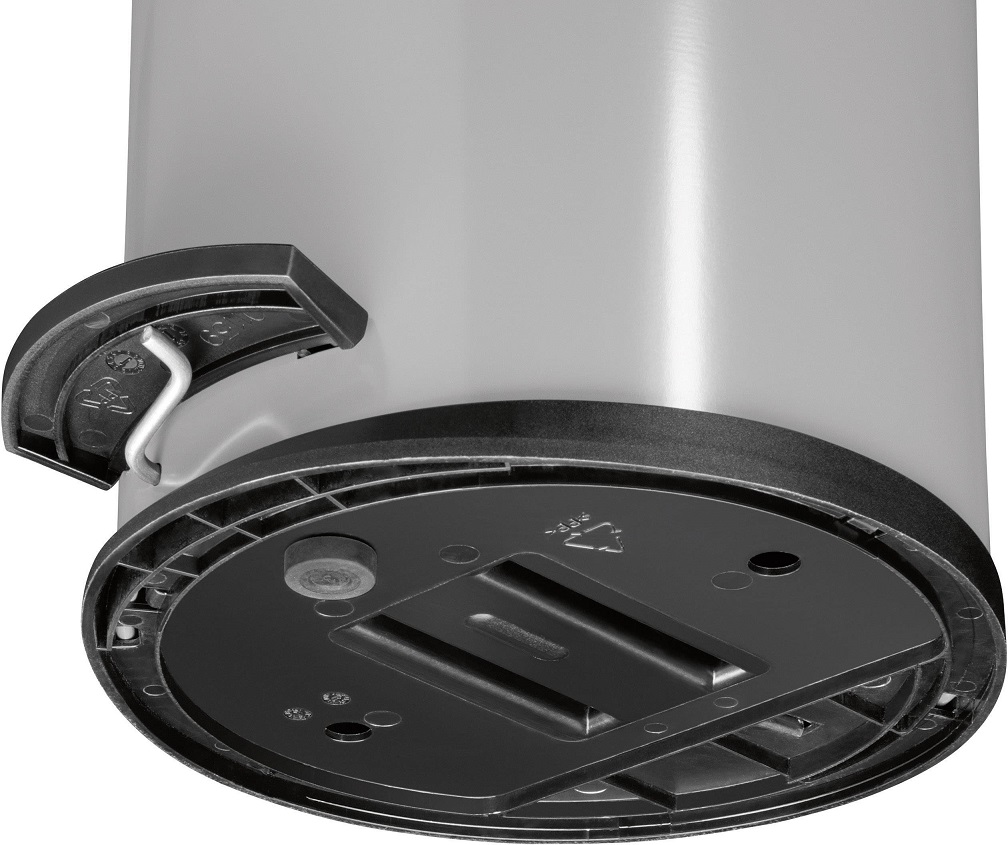 Hailo  S 4L Bathroom Bin Silver