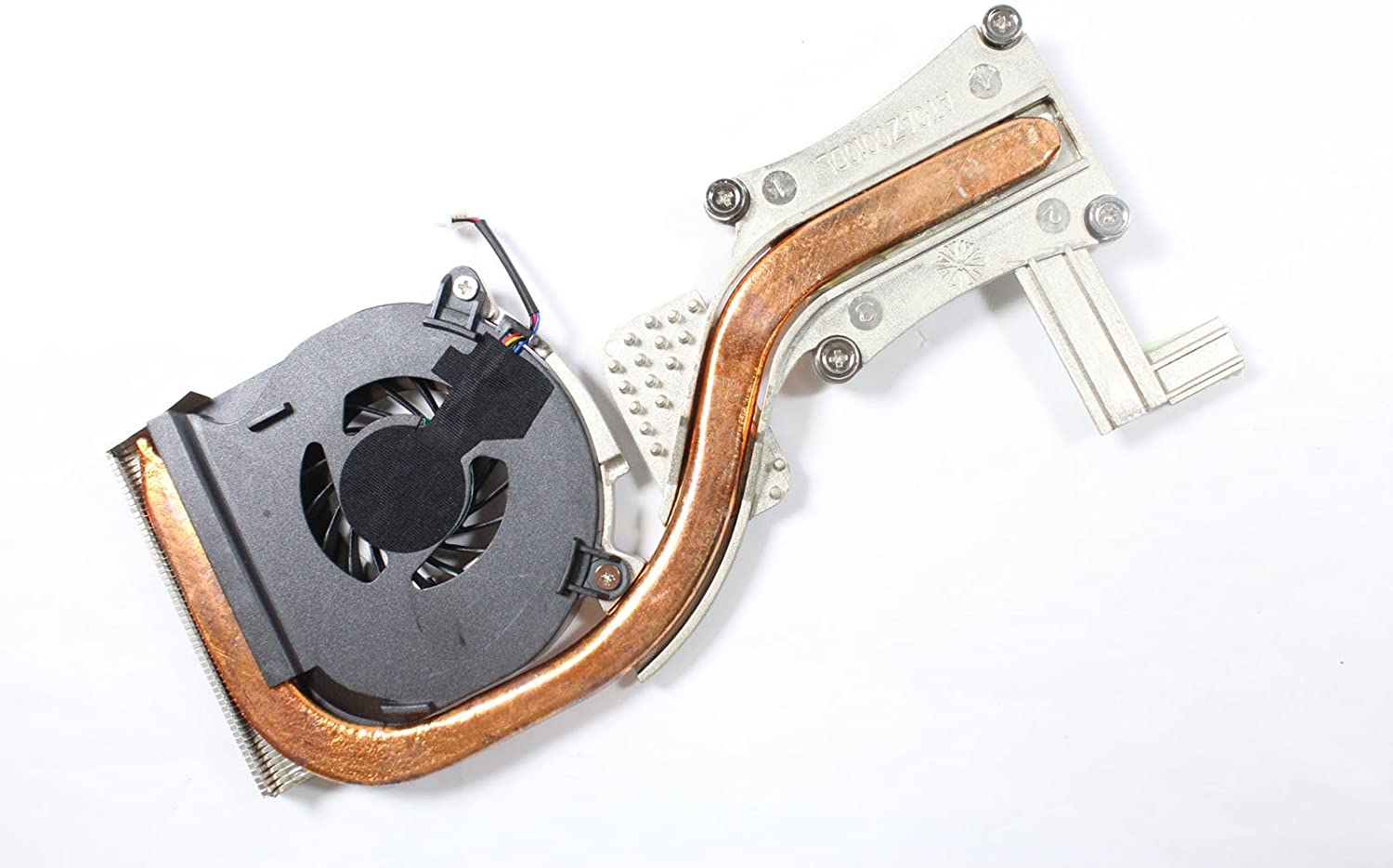Dell KTPRC TNP01 4H1RR Latitude E6410 E6510 CPU Cooling Heatsink and Fan Assembly Heatsink Part Numbers: KTPRC, TNP01, AT0AZ0010FL Fan Part Numbers: 4H1RR Used A
