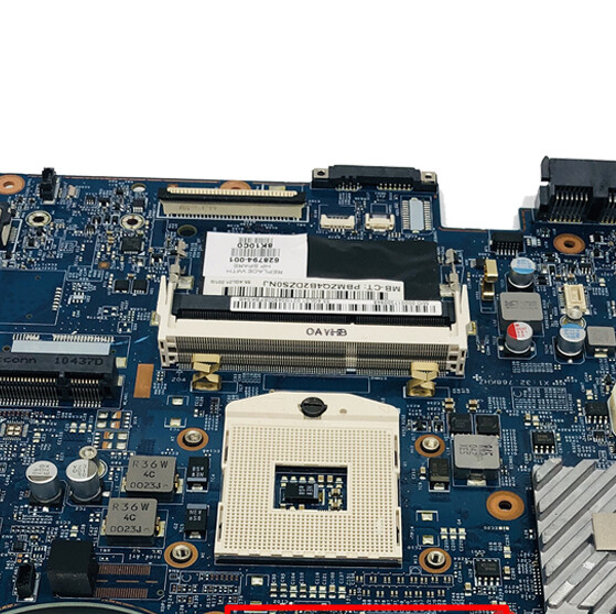 Intel Motherboard H9265-1 For HP ProBook 598667-001 8K1070 Untested Without CPU Used A