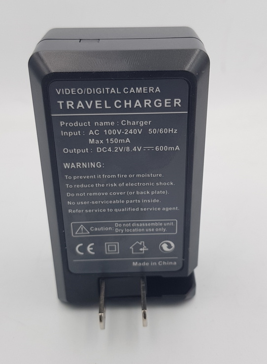 AHDBT-001 Li-ion Battery + Travel Charger For GOPRO 301 302