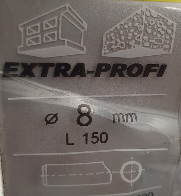 Fischer Wall Drill 8mm x150mm