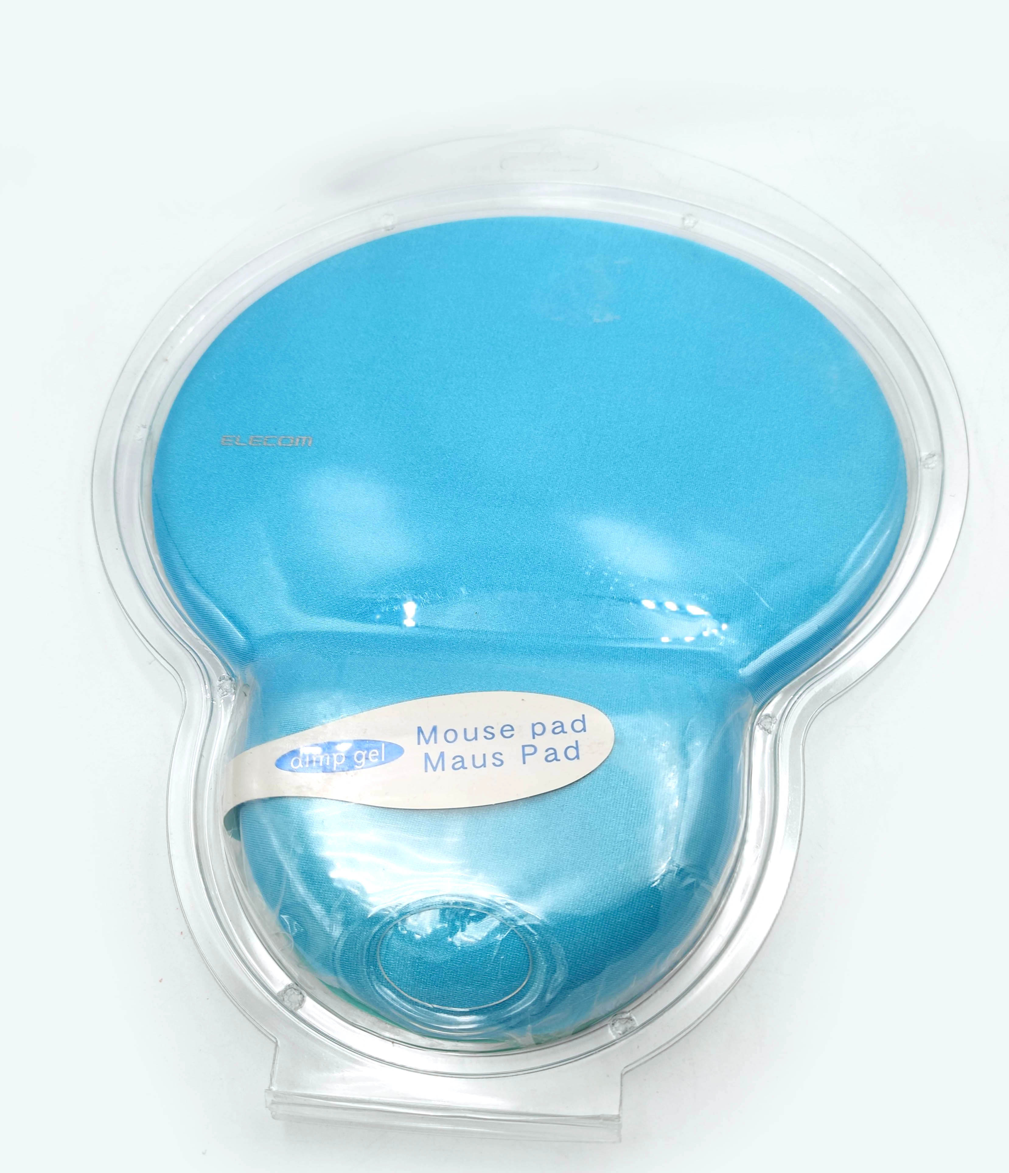 Elecom Mousepad WTM-DMP04BU Comfortable & Strain Free Hold Light Blue New