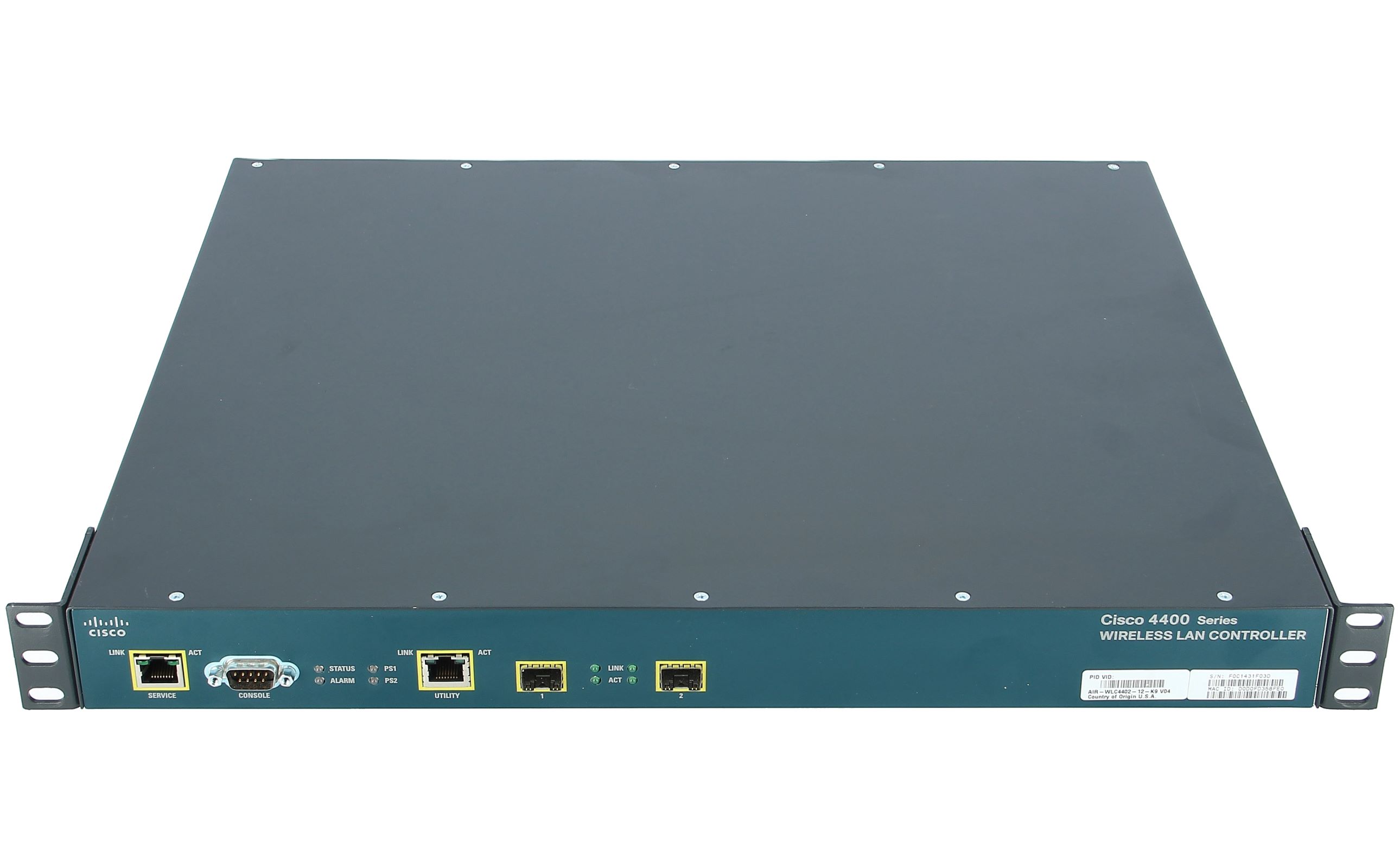 Cisco - AIR-WLC4402-12-K9 Cisco 4400 Series Wireless LAN Controller up to 12 Lightweight APs Used A