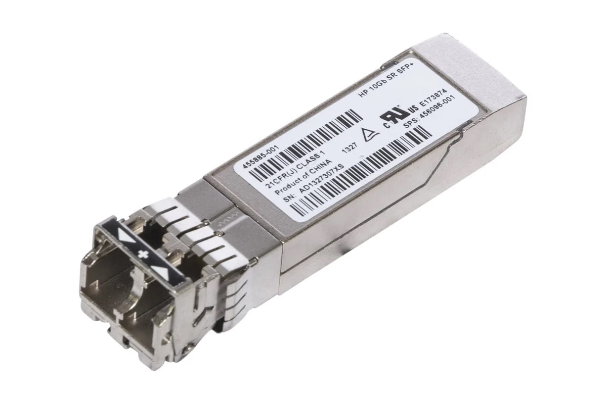 HP 455885-001 10GB SR SFP+ Optical Gigabit Ethernet Transceiver New