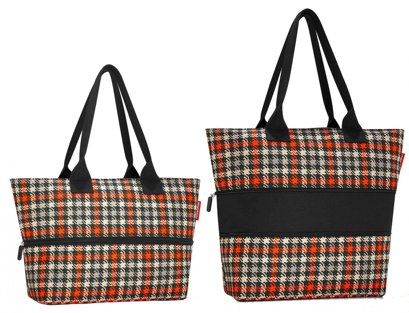 Reisenthel Designer Expantable Shopping Bag with Zipper