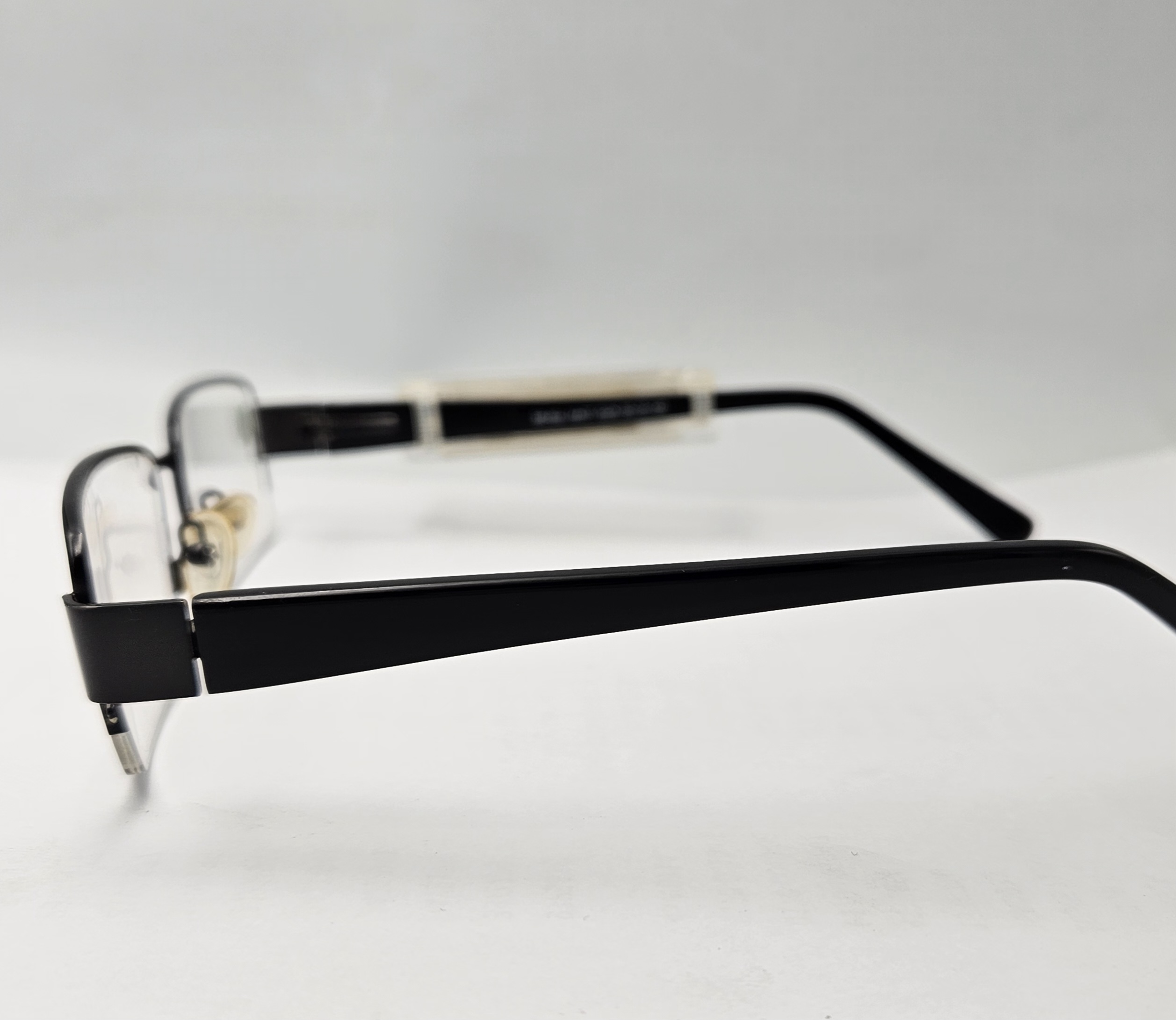 Brooksfield Designer Eyewear Optical Frame Black Matt Gun BR802