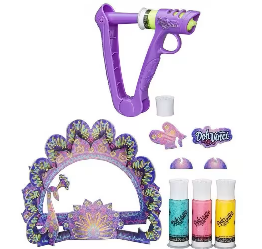 Play Doh Doh Vinci Sparkle Frame Kit
