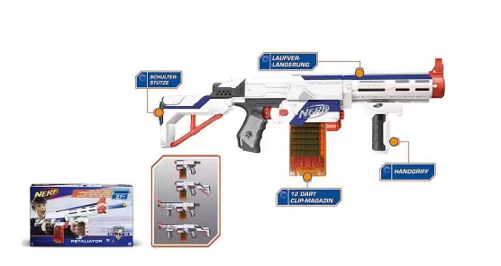 Hasbro NERF N Strike Elite Retaliator Blaster 98696