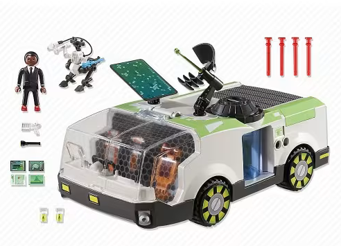 Playmobil 6692 Super 4 Techno Chameleon with Gene Building Kit Toy Playset