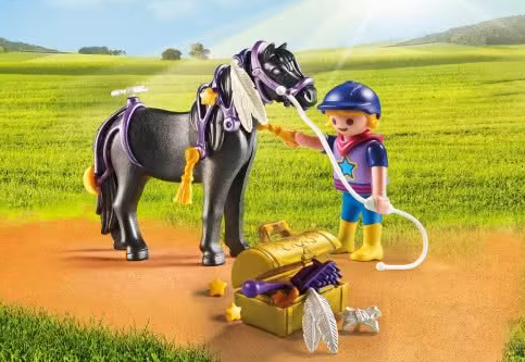 Playmobil Groomer With Star Pony 6970