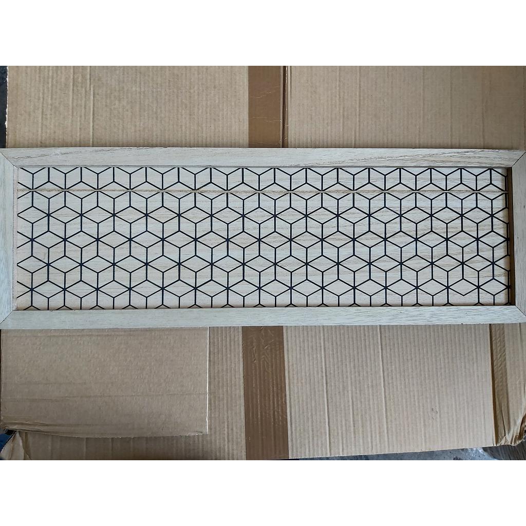 Wooden Decoration 59Cm X 30Cm