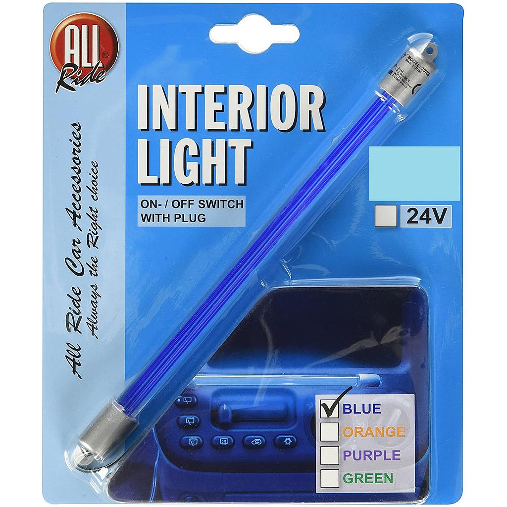 Blue Neon Interior Lamp 24V