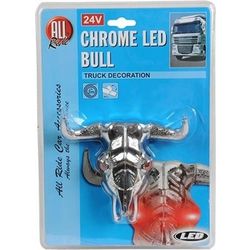 Chrome Led Bull