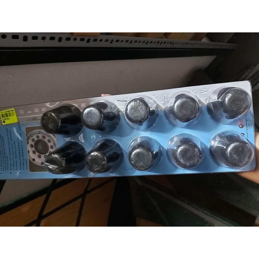 Wheel Nut Covers 33Mm