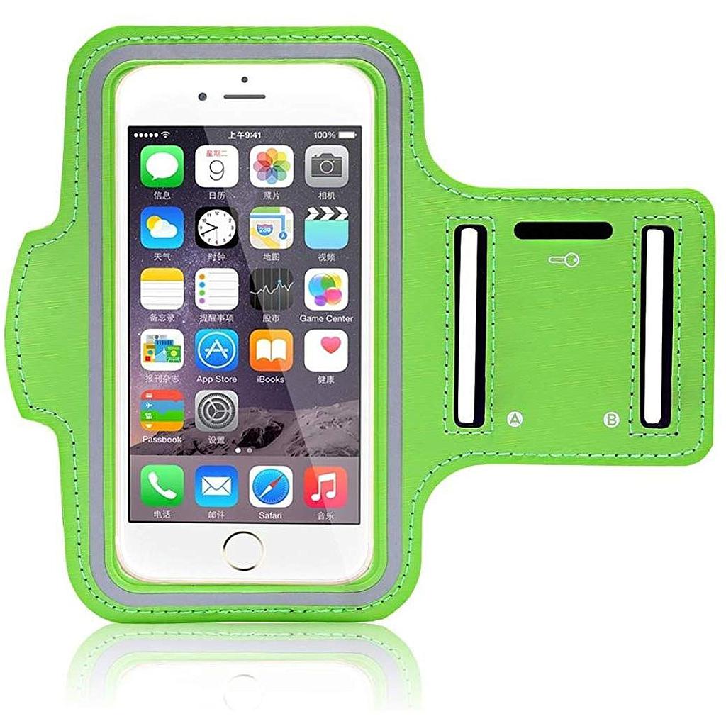 Arm Phone Holder Green For 4 7 inches