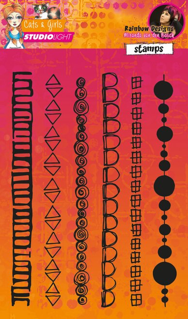 Studio Light Cats Girls Clear Stamp A6 Stampmb05