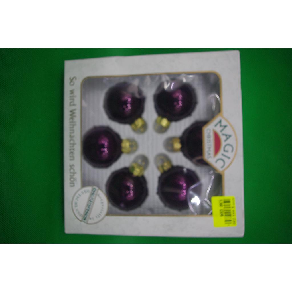 Magic Christmas Purple Balls