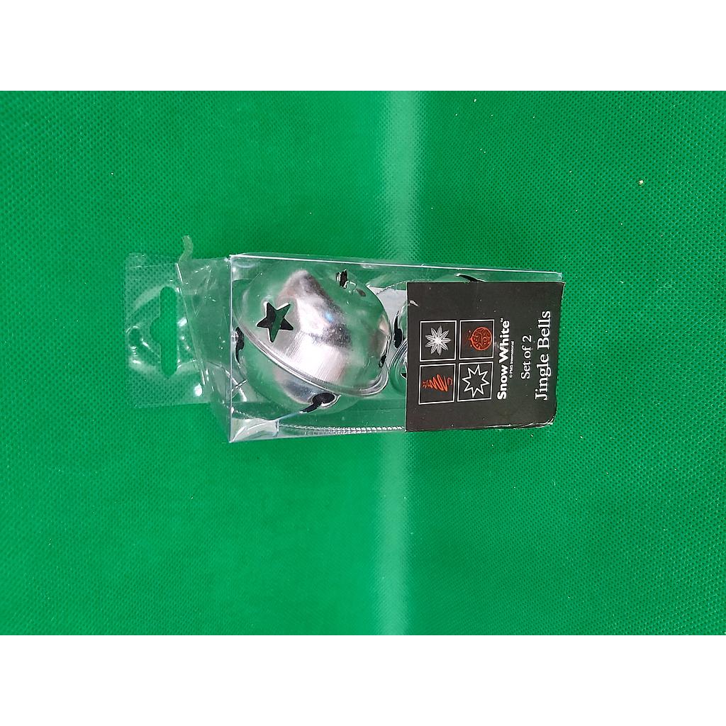 Snowwhite Set Of 2 Jingle Bells Tree Décor