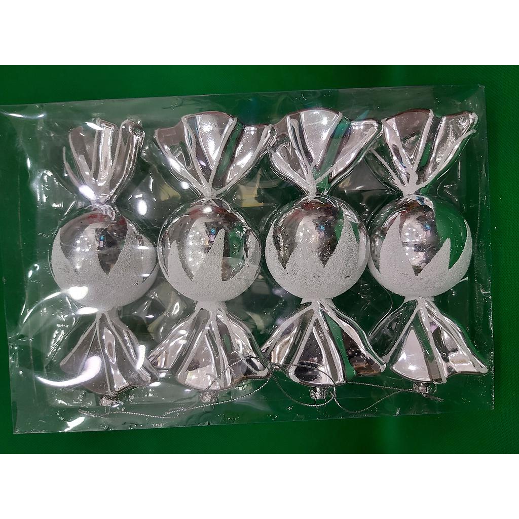4 Candy Big Tond Silver
