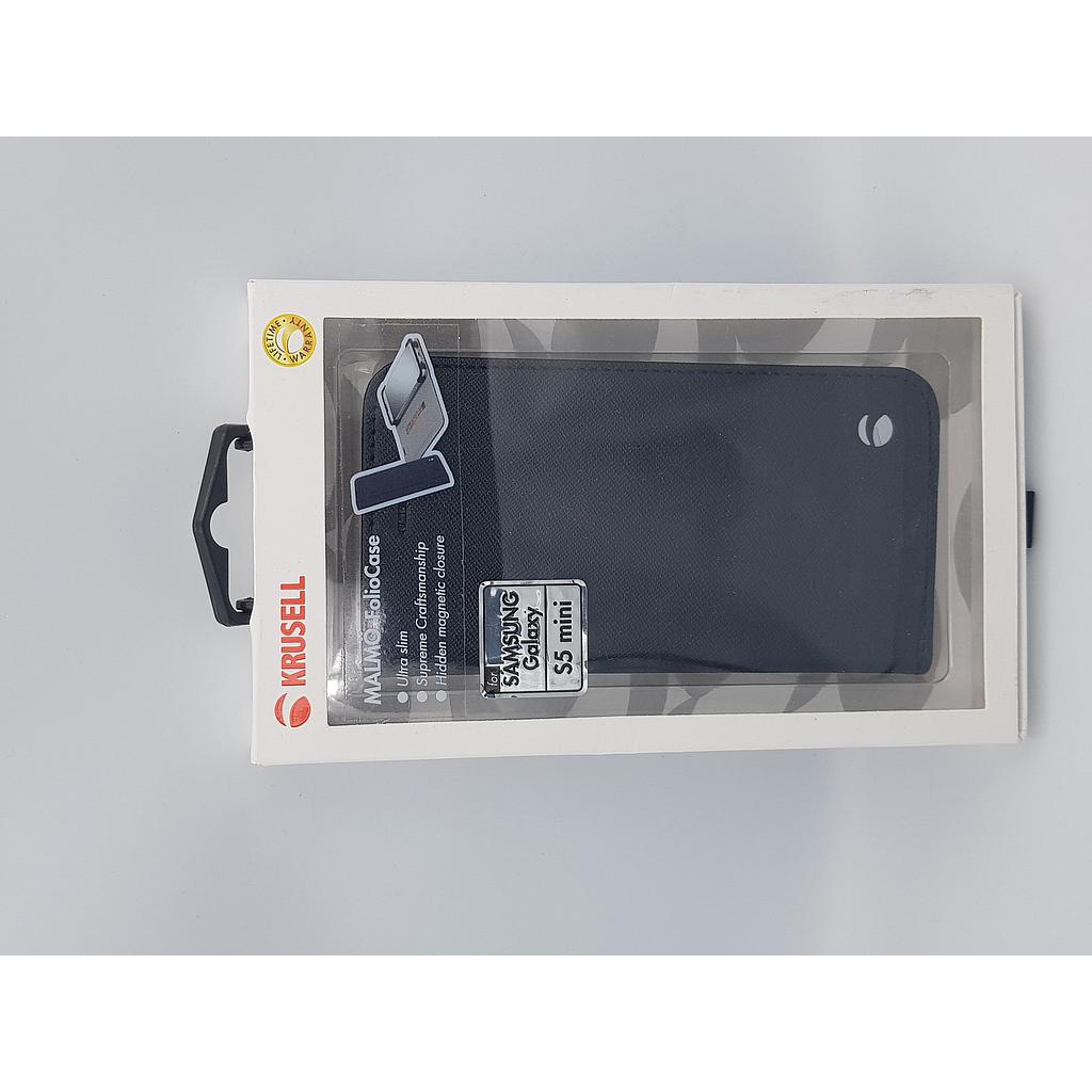 Samsung S5 Mini Black Wallet Case