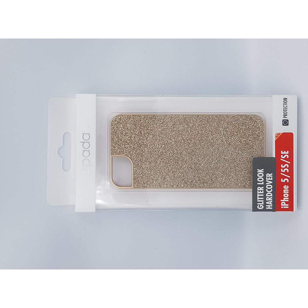Iphone 55Sse Hard Back Cover Gold Glitter 4