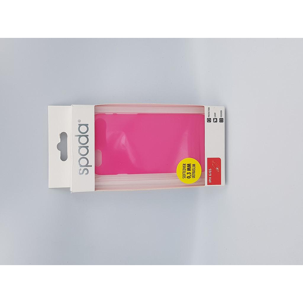Apple iPhone 6/6S Silicone Ultra sim Back Cover Pink