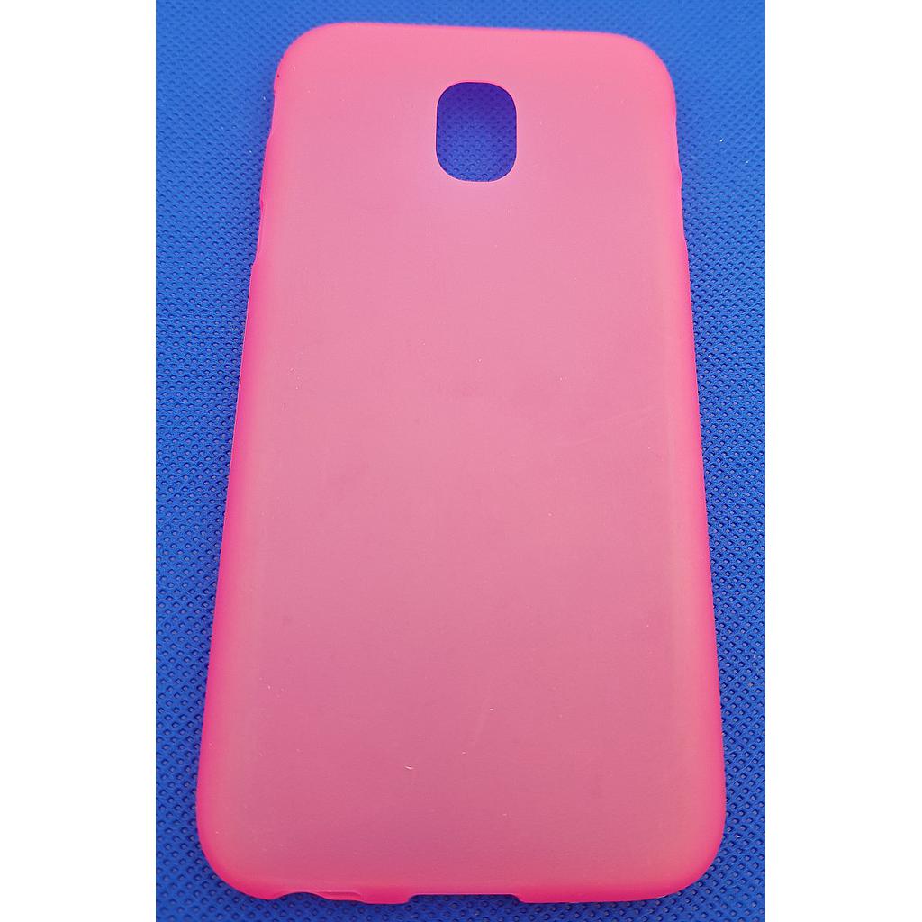 Samsung J3 2017 J330 Silicone Pink Back Cover 5