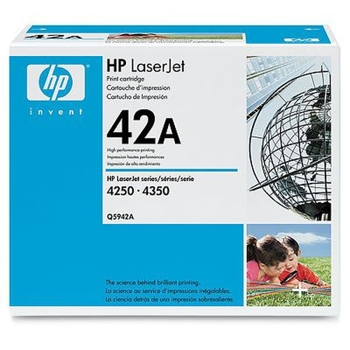 New Toner Hp Q5942A Aa Black