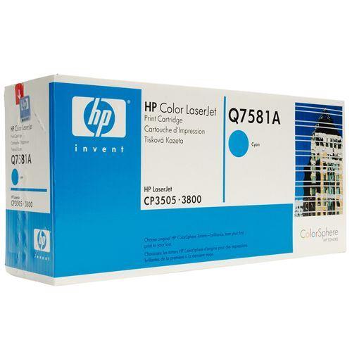 New Toner Hp Q7581A Aa Cyan