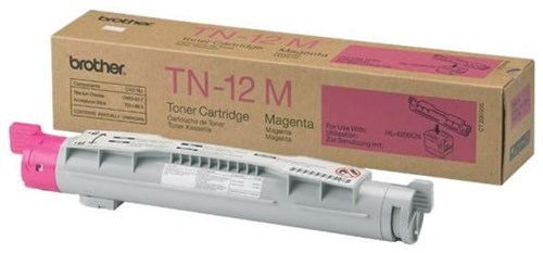 Brother TN 12 M Brown Box AA Magenta Toner