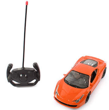 Ferrari 458 Style 1 16 Orange 3688 F1 Remote Control Car w Lights