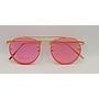 Lux Lenses UK SunGlasses Model 34655 Pink Wayfarer Style Plastic