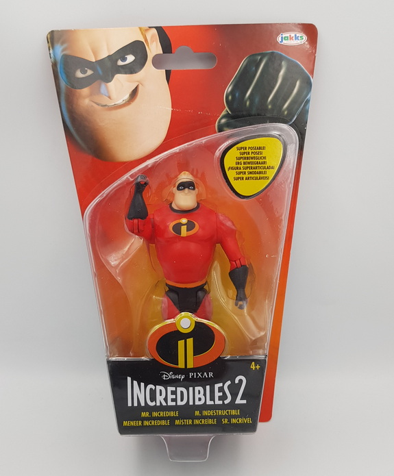 Jakks Pacific Mr Incredible 10cm New Plastic Action figures