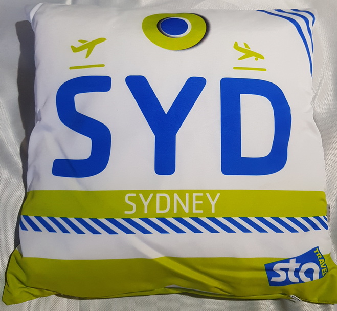 Sta Travel Sydney 208 New 40cmX40cm Travel Pillow