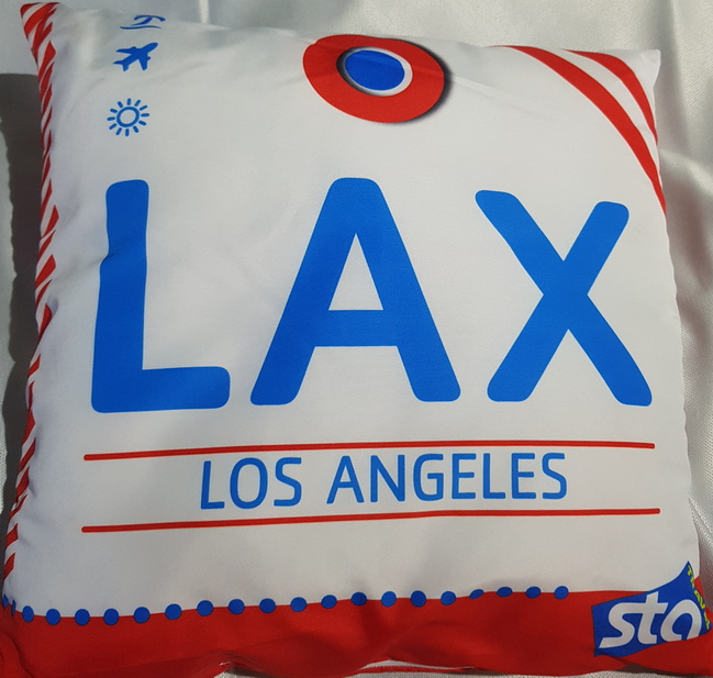 Sta Travel Los Angeles SED 208 New 40cmx40cm Travel Pillow