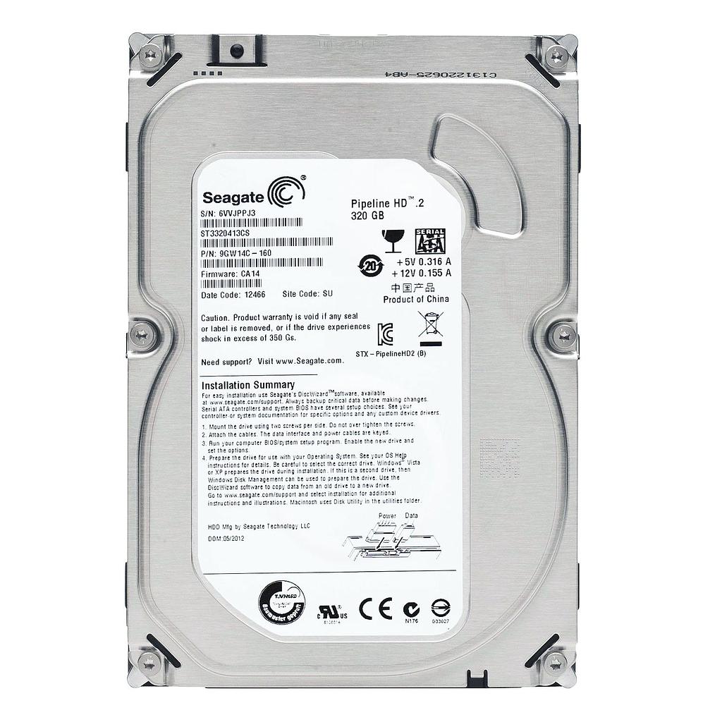 Seagate Hard Disk 320GB HDD 3.5 SATA T3320613AS Used