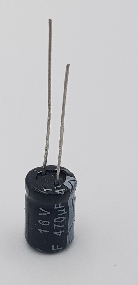 Pack of 50  Etopmay New Capacitors Aluminum Electrolytic 470µF 16V D8 L12mm 105C