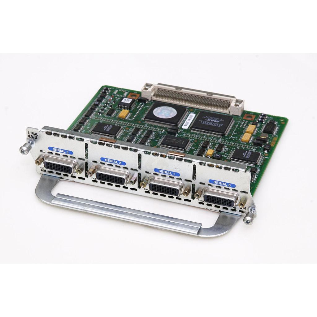 NM 4AS Cisco Interface Module 4port Serial Expansion Module Serial 4 Ports. Refurbished.