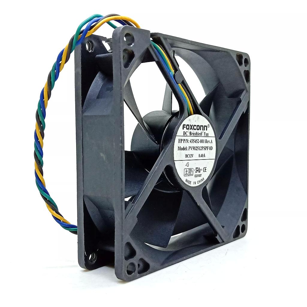 HP & FOXCONN 432768 001 PV902512PSPF 0H 12V 0.4A 4wires Cooling Fan Open Box