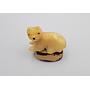 Articiones Tiger Handmade Figurine  Tagua New 4cm 4cm 2.5cm