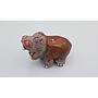 Articiones Hippo Handmade Figurine  Ceramic New 5cm 7cm 3cm